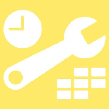 Date And Time Tools Icon Stock-Illustration