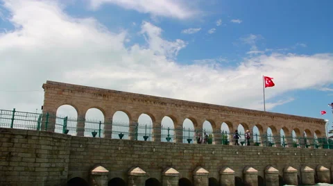 Date bridge time lapse Stock Footage 63854059
