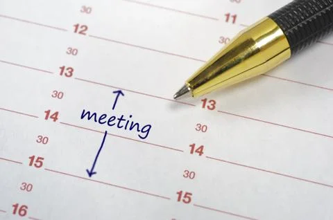 Date calender Stock Photos