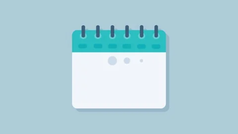 Date counting calendar. Ripped paper calendar to change the moments in the .. Stock-Footage 240595817
