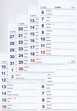 Date, day, week, month Stock Photos