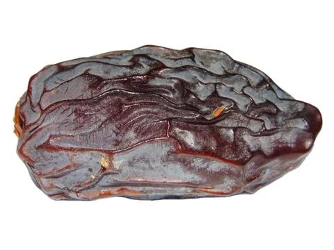 Date fruit isolated on white background Fotos de archivo