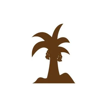 Date fruit tree vector illustration design Illustrazione stock