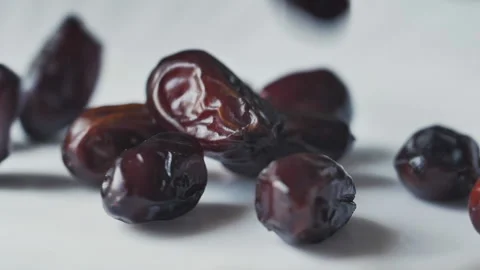 Date fruit in a white background - 10 Stock Footage 133632885