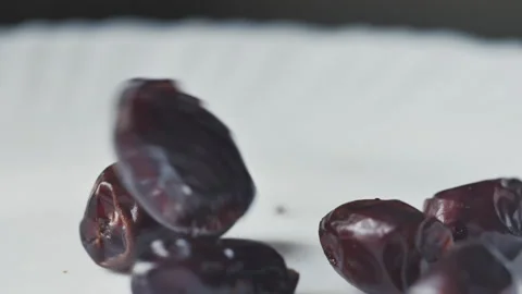 Date fruit in a white background - 8 Stock Footage 133632844