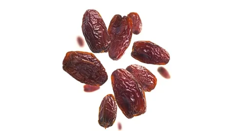 Date fruits. Dates fruit close up design background. Heap of Medjool dates .. Stock Footage 313330033