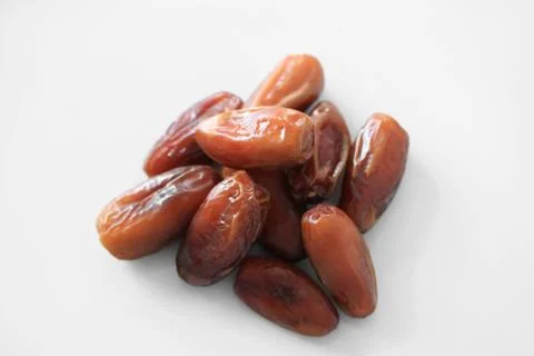 Date fruits on the table Stock Photos
