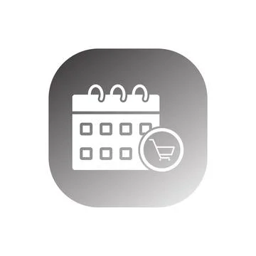 Date icon vector Stock Illustration