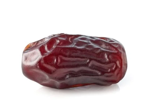 Date isolated on white background Stock Photos