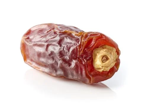 Date isolated on white background Stock Photos