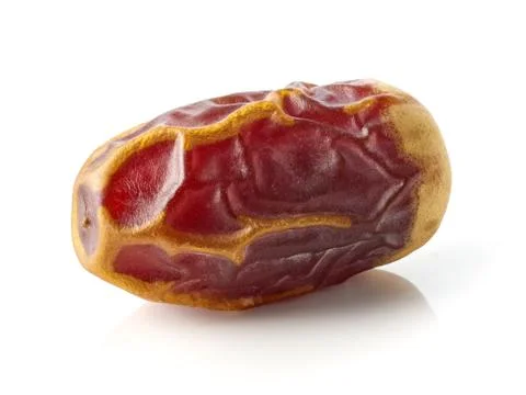 Date isolated on white background Stock Photos