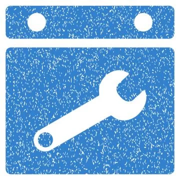 Date Options Grainy Texture Icon Illustrazione stock