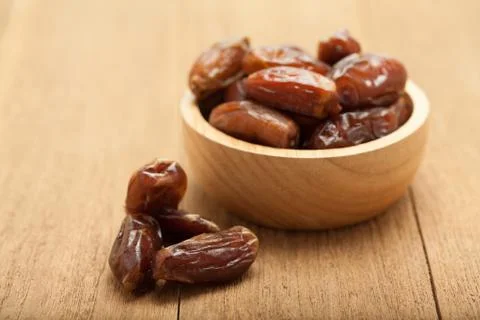 Date palm dried fruit Stock-Fotos