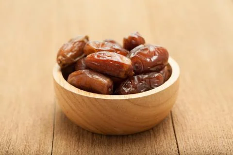 Date palm dried fruit Stock Photos
