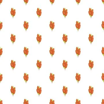 Date palm fruit clusters seamless pattern design Stock Illustration