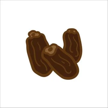 Date palm vector graphic design illustration Stock-Illustration