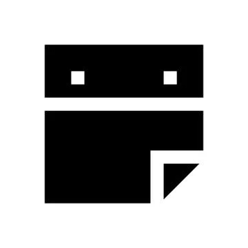 Date pixel perfect icon Stock Illustration