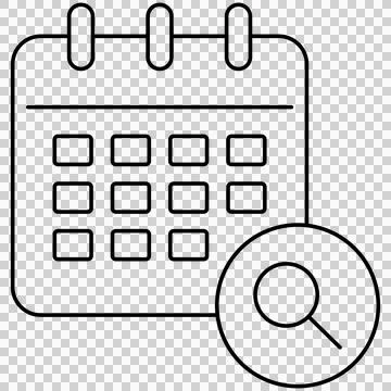 Date search Stock-Illustration