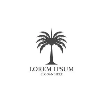Date tree icon vector illustration logo Stock Illustration