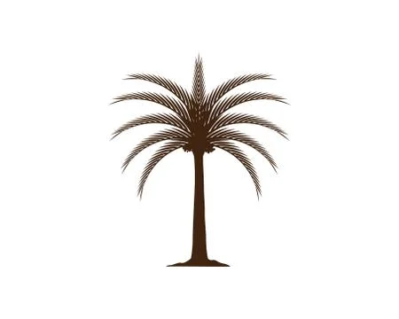 Date tree icon vector illustration Illustrazione stock