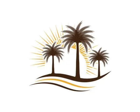 Date tree icon vector illustration Stock Illustration