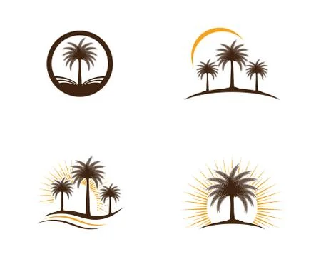 Date tree icon vector illustration Stock Illustration