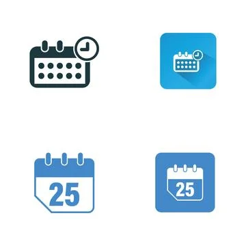 Date tree icon vector illustration Stock Illustration