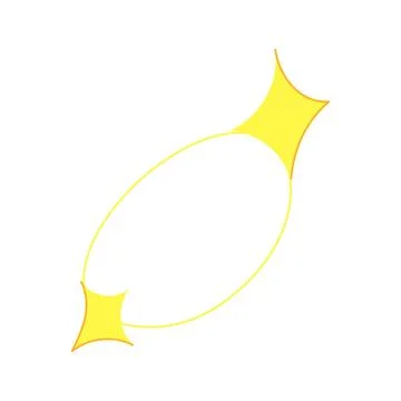 Date y2k shape cartoon vector illustration Stock Illustration