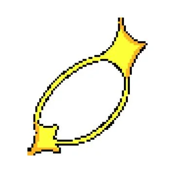 Date y2k shape pixel art vector illustration Stock Illustration