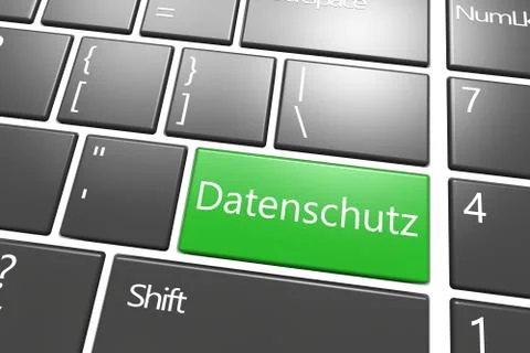 Datenschutz Illustration