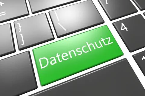 Datenschutz Stock Illustration