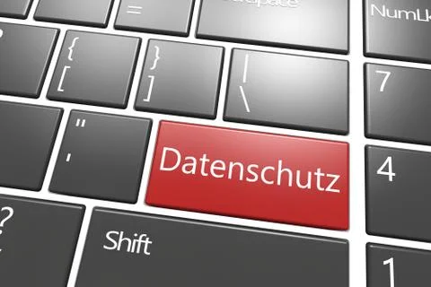 Datenschutz Illustration