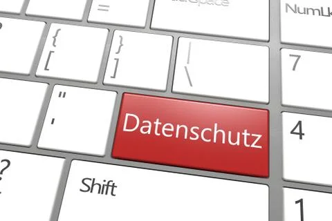 Datenschutz Illustration