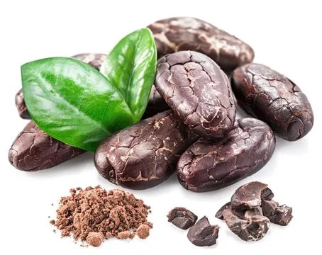 Dates and dried fruit with green leaf on white background Stock Photos