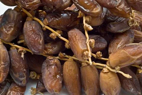 Dates with branches. Stock Photos