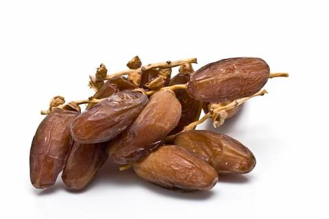 Dates with branches. Stock Photos
