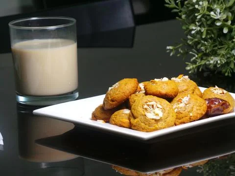 Dates cookies Stock Photos