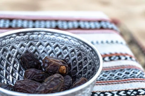 Dates in the desert Stock Photos