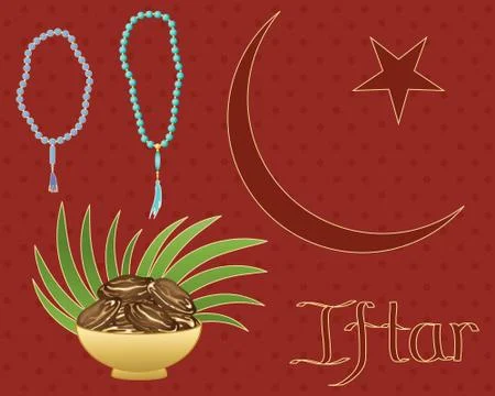 Dates fruit Stock Illustration