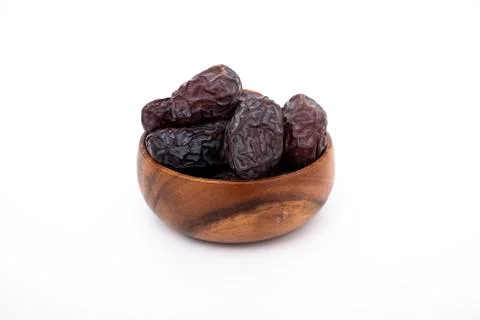 Dates fruit isolated on white background 写真素材