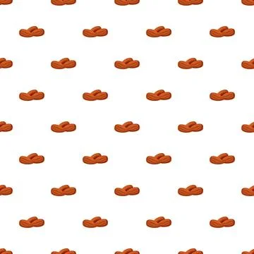 Dates fruit seamless pattern repeating background Stock Illustration