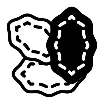 Dates glyph icon vector illustration isolated on white background Stock Illustration