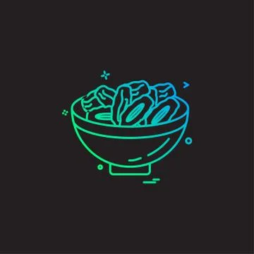 Dates icon design vector Stock Illustration