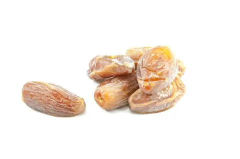Dates isolated on white background Fotos de archivo