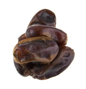 Dates isolated on white background Stock Photos