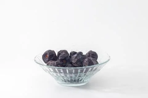 Dates isolated on white background Stock Photos