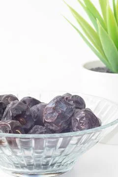 Dates isolated on white background Stock Photos