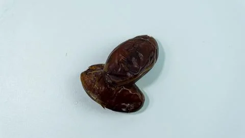 Dates isolated on white background Stock Photos