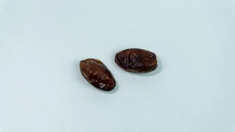 Dates isolated on white background Stock Photos