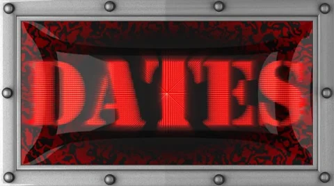 Dates on led Видео 8693621
